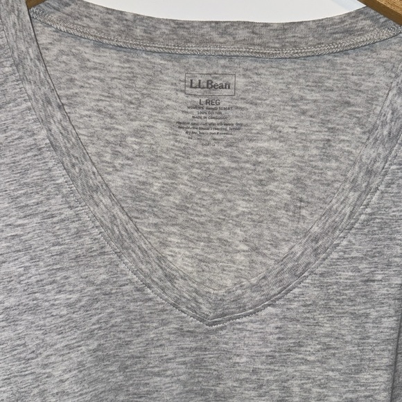 L.L. Bean V-Neck T-Shirt - Picture 4 of 7